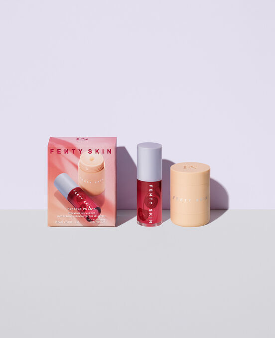 Kit M&aacute;scara e Hidratante Labial Fenty Skin Perfect Puck'r
